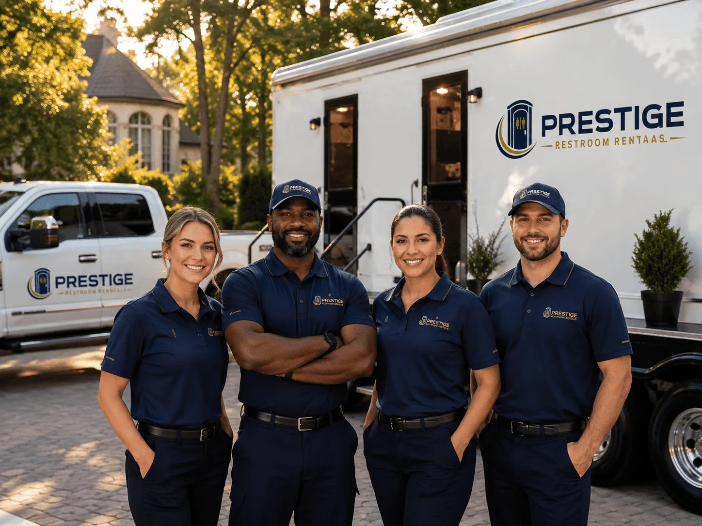 Trusted Luxury Portable Restrooms company in Kenmare, ND